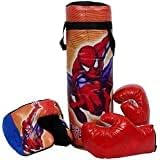 Kids Boxing Set with Punching Bag, Gloves & Headgear | Cartoon-Themed Boxing Kit for Children (Ages 2–7 Years) | Soft & Safe Training Set for Indoor Play (Spiderman) - Image 4