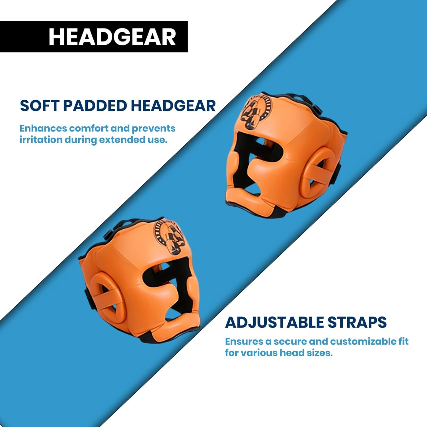 Kids Boxing Kit Pack of 4 | Pre-Filled Punching Bag, Gloves & Headguard (Orange) - Image 6